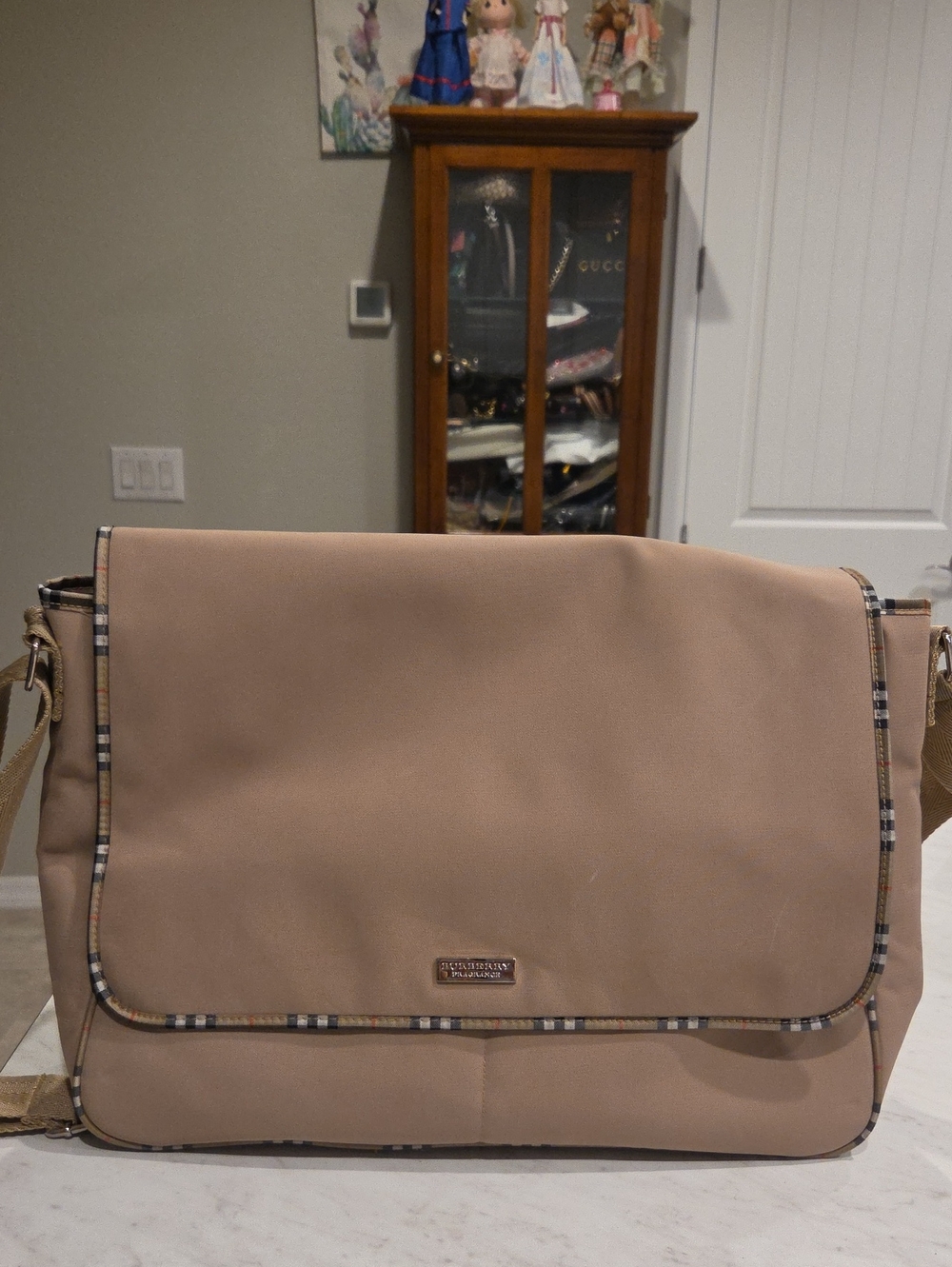 Burberry Beige Messenger Bag